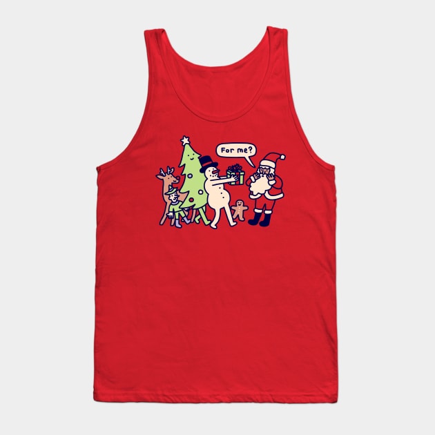 Present For Santa Claus Tank Top by obinsun